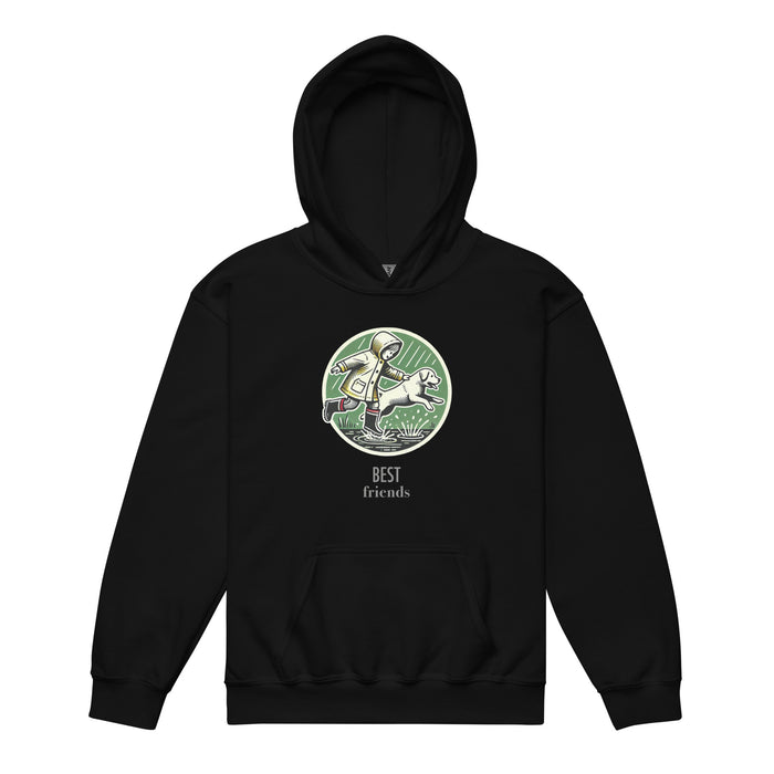 Playing in Puddles Youth Hoodie