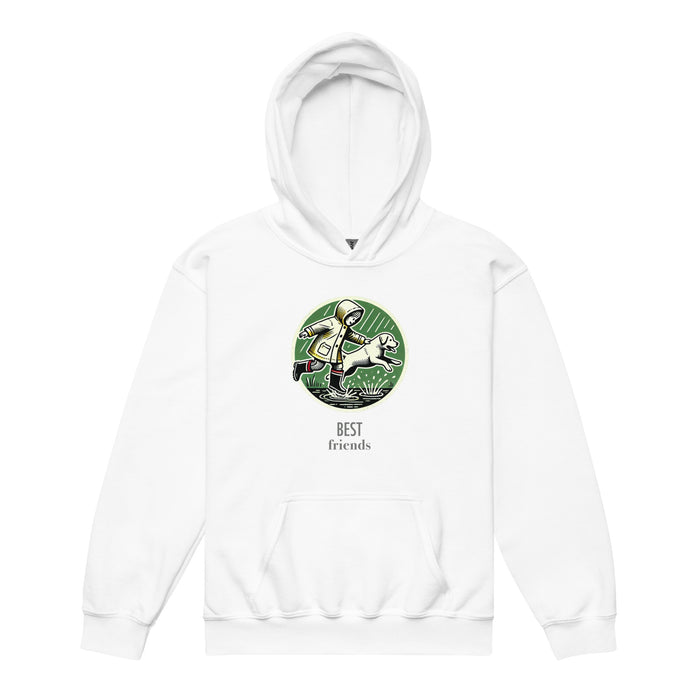 Playing in Puddles Youth Hoodie